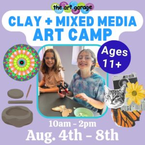 Clay & Mixed Media Art Camp 2025 - Austin