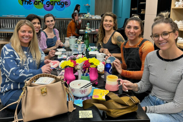 Paint Pottery Party - Austin Texas